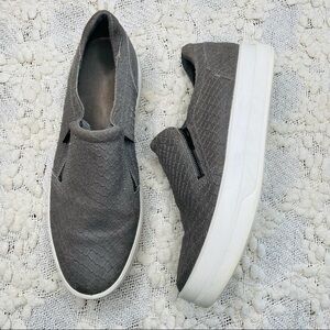 Timberland‎ Sneakers Women's Size Slip On Gray Leather Platform